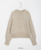 Comfy Hairy Round Knit