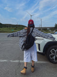[U-BASIC] Acel Banding Cargo Pile Half Pants