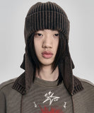 Washed Knit Trooper Hat