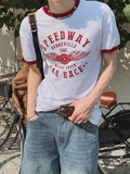 Speedy Printing Ringer Short Sleeve T-shirt