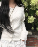 Monty Cable Round Cardigan