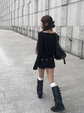 [MADE] Somit Button Sleeveless Hood Bolero Set