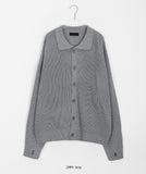 [unisex] Barum Hachi Collar Over Warmer Cardigan