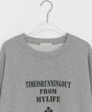 [Unisex] Tolos Pigment Clover Printing Over Sweatshirt