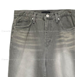 Tin Bay Washed Gray Denim