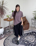 Loupe Button Track Bermuda Pants