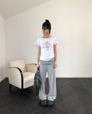 Kuon Metallic Short Sleeve T-shirt