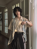 Bandana scarf half shirt