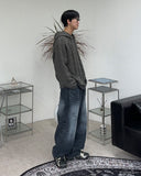 Rec Damage Balloon Denim Pants