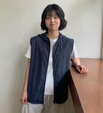 [BAONHAUS] Hyote Summer Dot Hood Vest