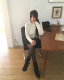 Ranch cable knit cardigan