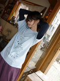 [BAONHAUS] Seden Modal Layered Round T-shirt