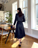 Renea Satin Flare Skirt