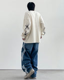 Devi Track Balloon Denim Pants