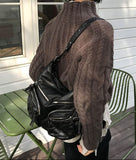 VINTAGE RIDER LEATHER BAG