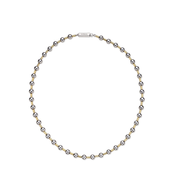 【HYERES LOR】25SS★ H Edition (C) Orbit Line Ball Necklace HYÈRES LOR (イエールロール ) - Hエディション(C)オービット