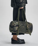 Pattern Mixed Duffle Bag