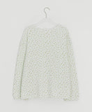 Phem Flower Over Round Long Sleeve Tee