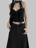 Syrup Ribbon Halter Top