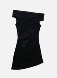 Butterful Slim Off-Shoulder Mini One Piece