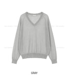 Moen Summer Linen V-Neck Knit