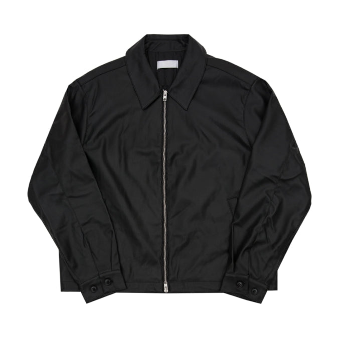 【MODERNIF】Constan String Leather Jacket modernif (モダンイフ) - コンスタンストリングレザージャケット