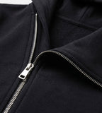 Diagonal Flow Zip-up