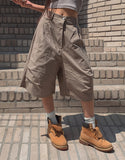 Fresh Pintuck Bermuda Pants