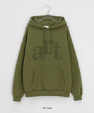 Talb Brushed Printing Over Hoodie