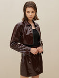 Crop Single Rider Jacket