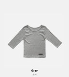 [EEUN BASIC] Soft Three Quarter T-shirt