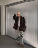 Journey Lettering Brushed Balloon Sweatpants