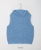 [unisex] Salman Hood Knit Vest