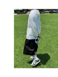 Basic Cotton Two Tuck Bermuda Pants
