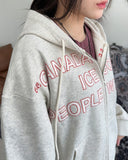 Melove World Flag Hood Zip-Up