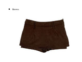 Imper Low Corduroy Mini Skirt Pants