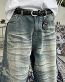 Bethan Gradient Washing Denim Pants