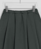 Momallo Pintuck Banding Midi Skirt