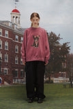 RIBBON CAT Raglan Pigment Sweatshirt