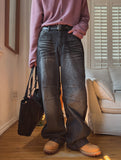 Bolide Washing Baggy Denim Pants