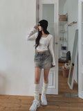 Basic Toppinut Square Long-Sleeved
