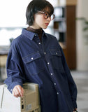 Wriston Overfit Denim Shirt