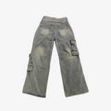 Tima Layered Strap Pocket Pants