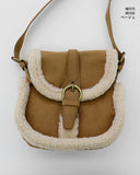 Wag Fleece Mustang Belt Crossbody Bag