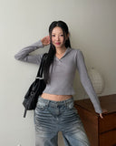 Beco Snap Slim Brushed Hoodie