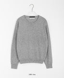 Meldig cashmere color round knit