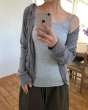 Duan Soft Wool Hood Zip-Up