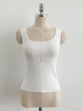 Kune U-neck Knit Sleeveless