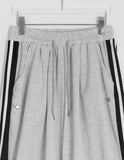 Viewde Summer Track Banding Wide Pants
