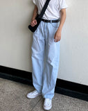 Sky Denim Pants